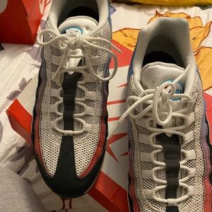 Air max 95 black red blue